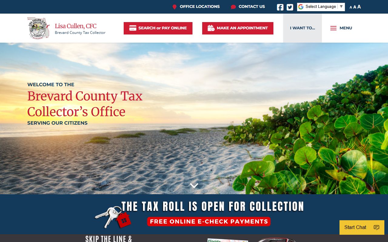 Brevard County Tax Collector official website