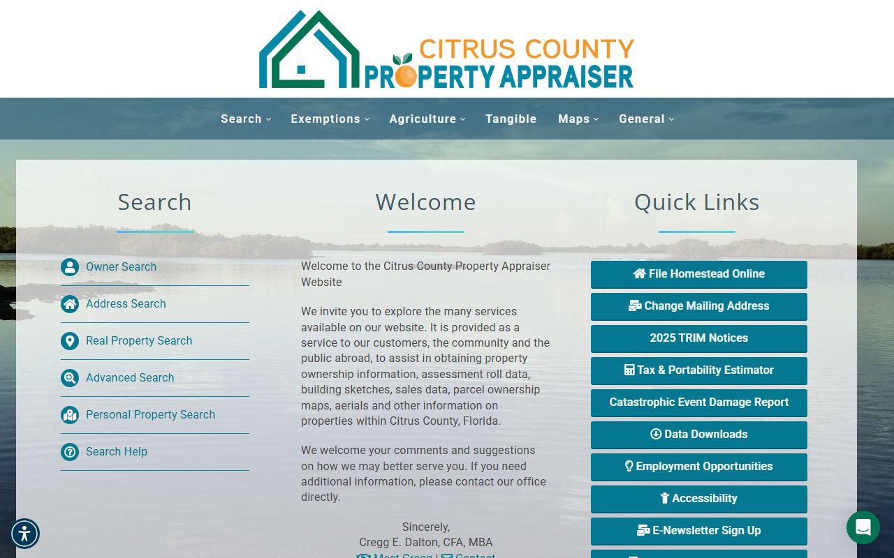 Citrus County Property Appraiser Website - Citrus County Property Tax Records